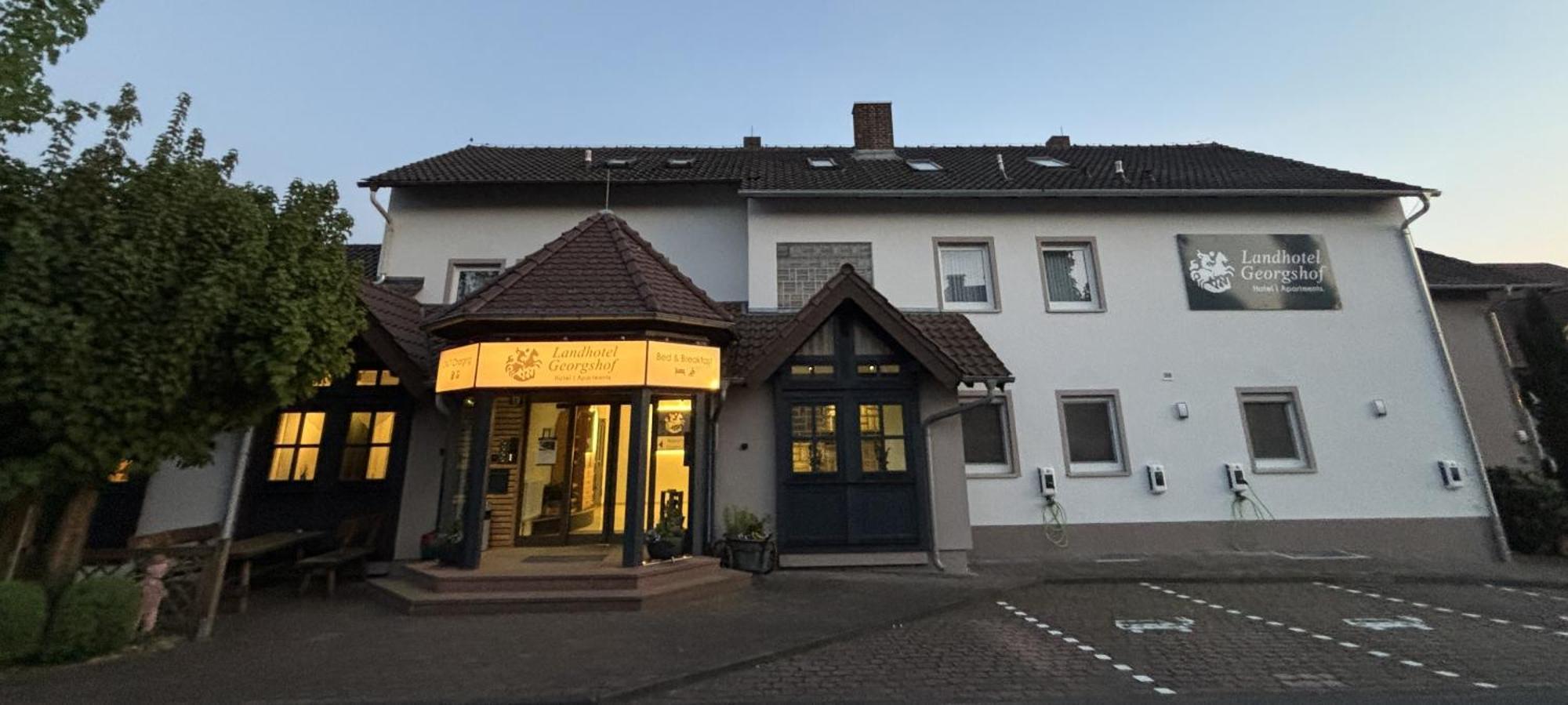 Landhotel Georgshof Гюнфельд Екстер'єр фото
